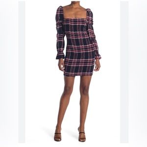 Likely/REVOLVE Bartoul Plaid Mini Dress. NWT’S. Size 4